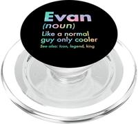 Evan como Un Chico Normal Solo Cooler Legend King Nombre PopSockets PopGrip para MagSafe