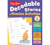 Evan-Moor Financial Literacy and Life Skills for Kids, Age 8 - 9 Workbook: Level A, Grade K - 1 Workbook (Decodable Stories and Phonics Activities)