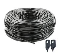 EVANEM Riego De La Manguera Reyes Jardín 4/7 Mm con Perforadores Agujeros, Kit Sistema Irriagción Goteo Balcón 10 M-30m(15m)