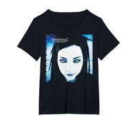 Evanescence Fallen Album Camiseta, Mujer Tallas Grandes, Negro, 1XL Grande
