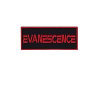 Evanescence Red Alternative Rock Nu Me parche patch bordado con logotipo para planchar de hierro en apliques