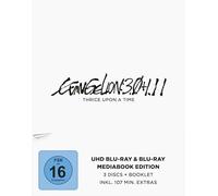 Evangelion: 3.0+1.11 Thrice Upon a Time - Mediabook - Special Edition (2 4K Ultra HDs) (+ Blu-ray) [Alemania] [Blu-ray]