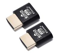 EVanlak Adaptador de enchufe HDMI simulado 8K 30Hz 4K 120Hz - Edid emulador de monitor de alta resolución | Soporta HDMI 2.1, simula ideal para pruebas de GPU, servidores sin cabeza, operaciones de
