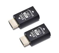 EVanlak Adaptador emulador de 3ª generación Hdmi Edid Passthrough eliminado, funciona con interruptores Mac Thunderbolt a HDMI, extensor, receptor AV, divisores de video, 1024 x 768 @ 60 Hz, paquete