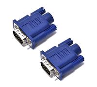 EVanlak Vga Dummy Plug Ghost Functionally StableDummy Plug Headless Conductive Performancevga Headless RGB Display Emulator Operating System Boot and Load Resolutions up to 1080p@60Hz-2pack