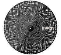 Evans Cabezas de tambor dB One Crash Cymbal - 45.7 cm - Platillo de bajo volumen - Reduce el volumen mientras toca de forma natural