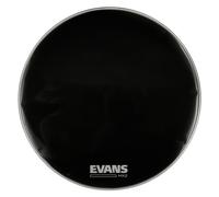 Evans MX2 Black Marching Bass Drum Head, 28 Inch