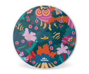 Evans Beatles Cabeza de bombo - Yellow Submarine Resonant Bass Drumhead - Under the Sea, 20 pulgadas