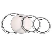 Evans EC2S Clear Standard Pack (12", 13", 16") with 14" HD Dry Snare Batter