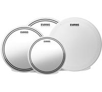 Evans EPP-EC2SHDD-R EC2S Clear Rock with HD Dry Snare Batter Conjunto de membranas/parches de tambor