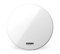 Evans EQ3. Parche resonante de bombo suave blanco, sin puerto, 16 pulgadas