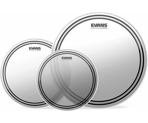 Evans ETP-EC2SCTD-F EC2 Frosted Fusion Conjunto de membranas/parches de tambor