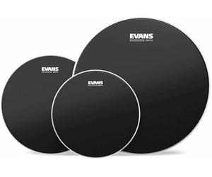 Evans ETP-ONX2-F Onyx Coated Fusion Conjunto de membranas/parches de tambor