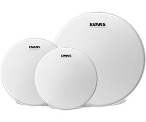 Evans ETP-UV1-R UV1 Coated Tom-Rock Conjunto de membranas/parches de tambor