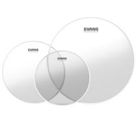 Evans G1 12, 13, 16 inch Standard Tom Pack - Clear