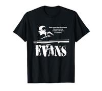Evans Jazz Wisdom Pianista Músico (1 color) Camiseta