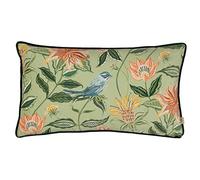 Evans Lichfield Funda de cojín con Ribetes de Terciopelo Chatsworth Aviary