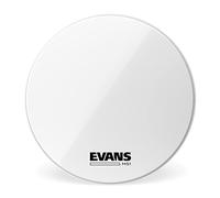 Evans MS1 White Marching Bass Drum Head, 28 Inch