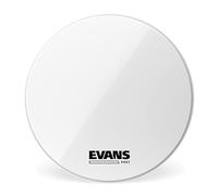 Evans MX1 White Marching Bass Drum Head, 20 Inch
