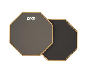 Evans RealFeel Almohadilla de Práctica Reversible, 12 Pulgadas (305 mm) - Pad Bateria Practica Drum Pad