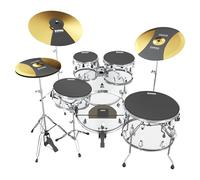 Evans SoundOff Set Mute Pads Batería Fusion, Paq. 8