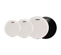 Evans UV1 Fusion Tom Pack 10" 12" 14" & Hydraulic Black Snare 14"