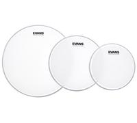Evans UV2 - Pack de parches de tom rugosos, Rock (10", 12", 16")