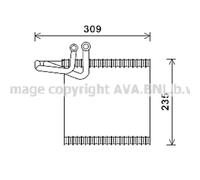 Evaporador, aire acondicionado AVA COOLING FDV493 AVA