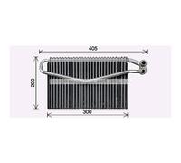 Evaporador, aire acondicionado HIGHWAY AUTOMOTIVE 41033003HW