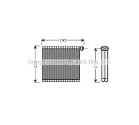 Evaporador, aire acondicionado AVA COOLING MZV217