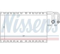 Evaporador del aire acondicionado R 134 a 92235 NISSENS para BMW ALPINA