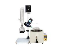 Evaporador Rotatorio De Pequeño Volumen Laboratorio Calidad RE-201D, Máquina Destiladora Extracción Por Descompresión Al Vacío 0,25-2L La RotacióN Estable Mejora La EvaporacióN