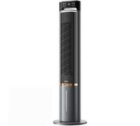 Evaporative Air Cooler Portable Cooling Fan Swamp Cooler with 4 Ice Packs and Remote Quiet Bladeless Tower Fan Blow Cold Air 70° Oscillation 3 Speeds 4LTank for Bedroom Home Office