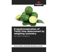 Evapotranspiration of Tahiti lime determined by weighing lysimetry: Drip irrigation management