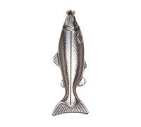Evarbuild 1 Set Fish-Shape Hip Flask 5 Botella de bolsillo Frasco de acero Fiesta Drinkware para exterior