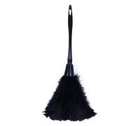 Evarbuild 1Pc Plumero De Plumas De De De Limpieza De Manejar Negro De Plástico (Negro) 35 Cm