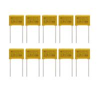 Evarbuild R 10 Pcs AC 275V 0.22uF Film Polypropylene condensadores securite MPX