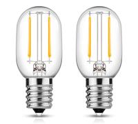 EvaStary E14 T22 LED Bombilla 1W, 10W Equivalente, Filamento LED Vintage E14, 2700K Blanco Cálido, 220V-240V, Paquete de 2