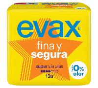 Evax Compresa Super Sin Alas Fina y Segura 13 uds
