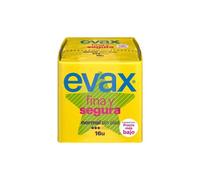 Evax Compresas Fina y Segura Normal 16uds
