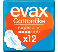 Evax Cotton Like Super con alas 12uds