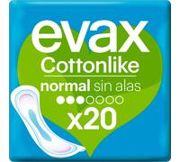 Evax Cottonlike Compresa Normal Sin Alas 20 uds