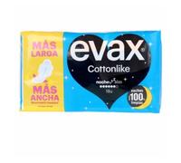 Evax Cottonlike Noche Compresas con Alas 18 uds