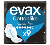 Evax Cottonlike Compresas Alas Noche 9uds