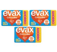 Evax Cottonlike Super Compresas con Alas 3x24 uds
