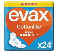 Evax Cottonlike Compresas Super Alas 24 Uds