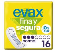 EVAX Fina y Segura Normal Compresas 16 Unidades