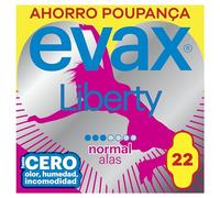 Evax Liberty Normal Compresas Con Alas No Notarás Que Las Llevas x 22