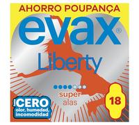 Evax Liberty Super Compresas Con Alas No Notarás Que Las Llevas 18 u