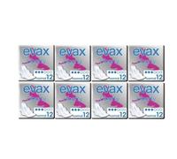 Evax-Pack Evax Liberty Normal Compresas Con Alas 96u-Super Alas - 80 unidades- Noche Compresas 72u